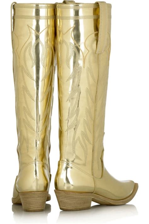 pi givenchy boots|Givenchy golden boots.